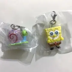 匿名配送 スポンジ・ボブ めじるしアクセサリー 2点セット