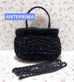 美品　アンテプリマ　黒　リボンバッグ　ハンドバッグ　ショルダー　2way 2025年最新】（中古）[アンテプリマ] ANTEPRIMA ワイヤーバッグ リボン