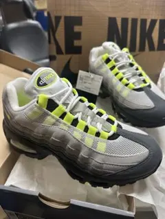 NIKE W AIR MAX 95 イエローグラデ 23.5㎝　ビッグバブル