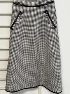 千鳥格子スカート