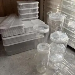 韓国 シリクック 保存容器 筒形 円形 食品保存 色々お試し17個セット 韓国 シリクック 保存容器 筒形 円形 食品保存 色々お試し17個