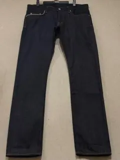 シークエル フラグメント 藤原ヒロシ セルビッチデニムパンツ 濃紺