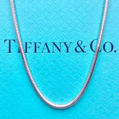 ティファニー　48cm スネークチェーン　ネックレス ペンダント　Tiffany ティファニー 48cm スネークチェーン ネックレス ペンダント Tiffany