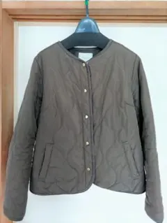 ショート丈 キルティングジャケット