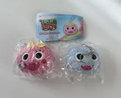 新ざわざわ森のがんこちゃん　ぬいぐるみボールチェーン　2種セット　ガチャ　②
