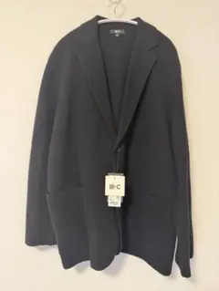 UNIQLO C ブラック ニットジャケット XXL
