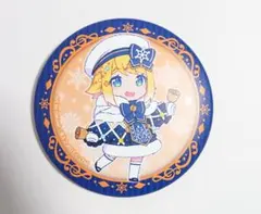 鏡音リン 雪ミク2021 ぷにぷに缶バッジ VOCALOID