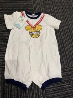 【新品未着用】Disney Baby ロンパース 12M 70㎝ ミッキーのサムネイル