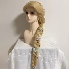 ご確認用】エルサ 戴冠式風 ウィッグ Dハロ - メルカリ