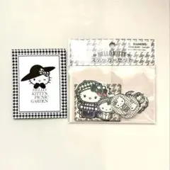 サンリオ　ハローキティ　モノクロガーリー　ふたごコーデ　ステッカーセット