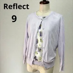 Reflect リフレクト 9号 花柄アンサンブル カーディガン セットのサムネイル