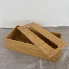 無印良品 木製 ティッシュケース ボックス