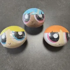 パワーパフガールズ BIGカプキャラ ブロッサム　バブルス ブリス 3点セット