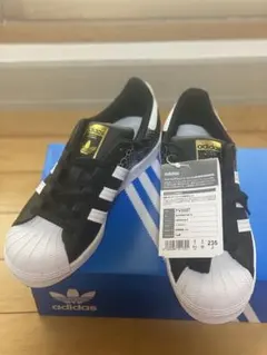 新品DS!adidas SUPERSTAR FV3327 スネークスキン黒
