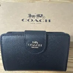 [即決OK！]COACH ミディアムコーナージップウォレット