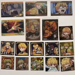 鬼滅の刃 我妻善逸 カード シール まとめ売り