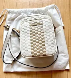 レア❣️マイケルコース MKエンボス ショルダー JET SET チェーン