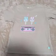 UNIQLO UT あつまれ どうぶつの森 Tシャツ ベージュ