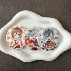 하츠네 미쿠 KAITO MEIKO 캔 배지 세트 보카로 애니메이션 캐릭터
