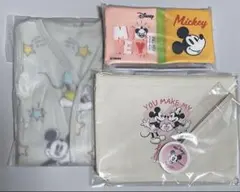 初めてのたまご・ひよこクラブ・中期　特別付録セット売り ミッキー＆ミニーデザイン