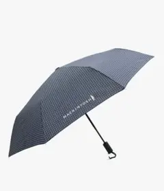 MACKINTOSH ワンタッチ 折り畳み傘 ネイビー ドット　マッキントッシュ