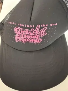 Girls Dead Monster メッシュキャップ 黒×ピンク