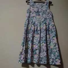 メルカリ便 エイチアンドエム 蝶々 お花かわいいワンピース❤️ワンピ140 夏