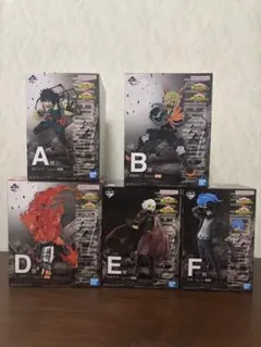 ヒロアカ　フィギュア　まとめ売り　5体　一番くじ　死闘