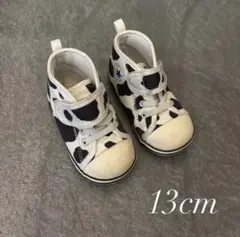 コンバース　ベビーオールスター　牛柄　13cm