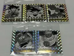 ドラゴンボール　40周年記念　シールウエハース　5枚セット　新品未開封