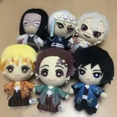 【レア】鬼滅の刃 ぬいぐるみ ともぬい 彩典 ナムコ限定 6体セット