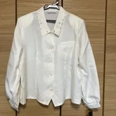 新品未使用品　Châtaigne アイボリー 長袖シャツ