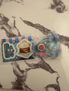 サンリオ パッケージチャーム＆チョコボーロ ハンギョドン