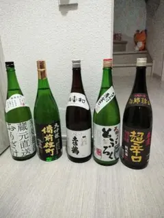 ５本セット 日本酒 一升のサムネイル