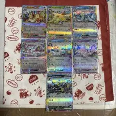 テラスタルフェスex RR ブラッキーex エーフィex ブースターex 他7種