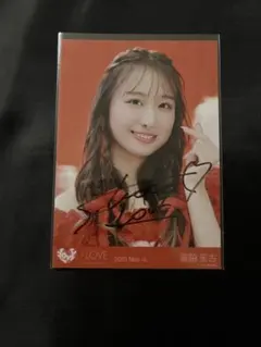 イコラブ 瀧脇笙古 生写真 とくべチュ、して 歌唱衣装 ① 直筆サイン ヨリ