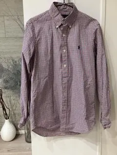 Ralph Lauren 長袖シャツ S 赤・青・白チェック