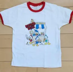 未使用　ディズニー　ドナルドダック Tシャツ 140cm