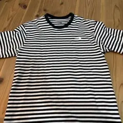 THE NORTH FACE ボーダー Tシャツ ブラック ホワイト　XL 美品