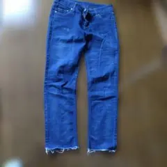 ダークブルー 　良く伸びるストレッチデニム