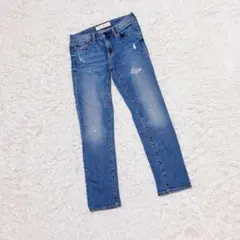 GAP 1969 ベストガールフレンド デニム 24 ジーンズ ダメージ加工