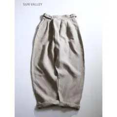 tukuroi by SUN VALLEY ナチュラルリネン100タックパンツのサムネイル