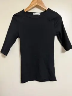 ZARA ブラック 半袖Tシャツ Sサイズ