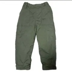 UNIQLO ユニクロ　裏起毛　フリース　110 ズボン　カーキ　緑