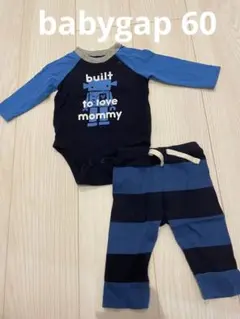 baby GAP ロンパース・パンツセット 青・紺　セットアップ　ベビーギャップ