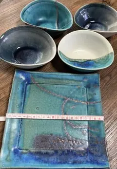 【信楽焼】和食器 5点セットのサムネイル