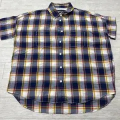 Marmot レディース 半袖チェックシャツ Mサイズのサムネイル