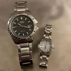 腕時計 2点セット CASIO CITIZEN 刻印あり 動作未確認