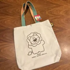 新品　ギンビス たべっ子どうぶつ らいおん　トートバッグのサムネイル