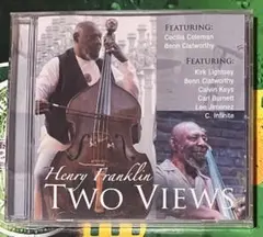 未開封。ヘンリー・フランクリン。Henry Franklin Two Views
